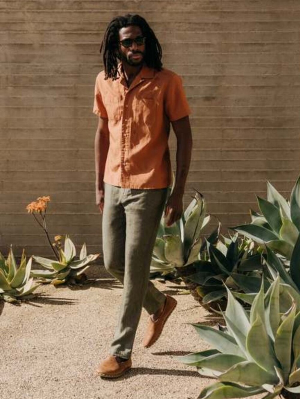 Taylor Stitch The Easy Linen Pant Olive